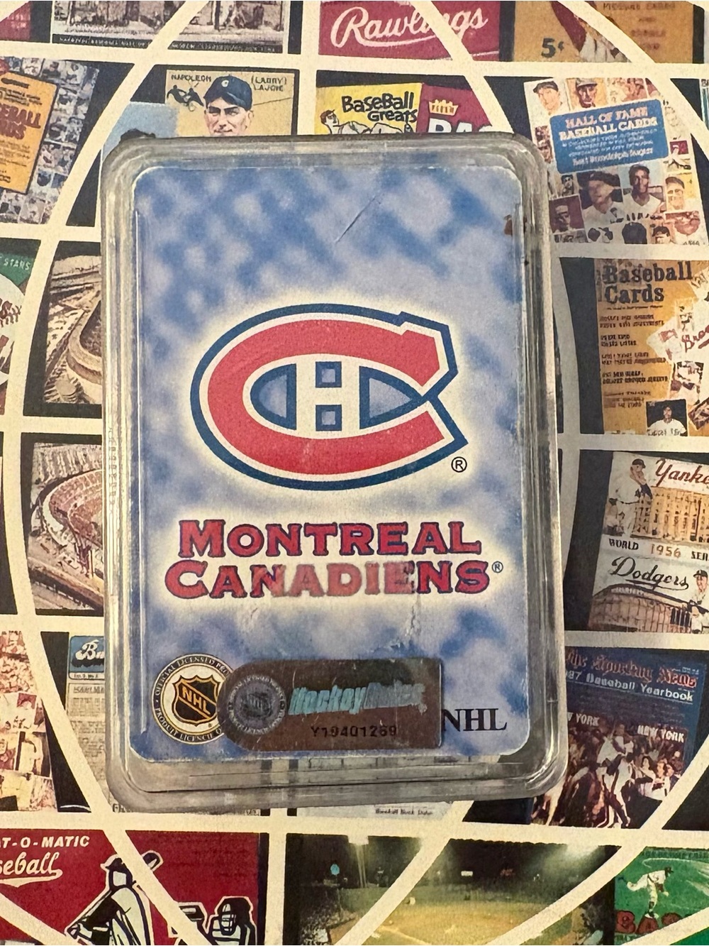 Trading Cards Pack - Blue/Red
